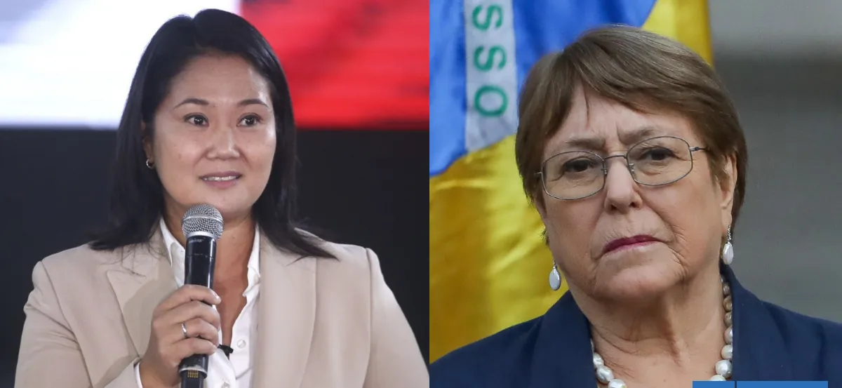 Keiko Fujimori respalda a Bachelet para la ONU pese a diferencias ideológicas: "Una mujer preparada"