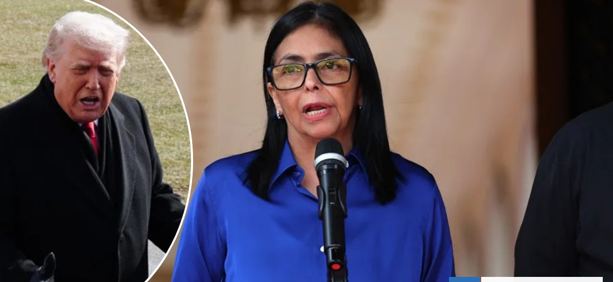 Delcy Rodríguez anuncia desbloqueo de activos de Venezuela en EEUU tras diálogo con Trump