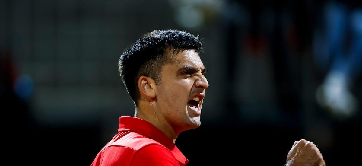 Nicolás Massú sorprende: Tomás Barrios será el primer singlista de Chile ante Serbia en la Copa Davis