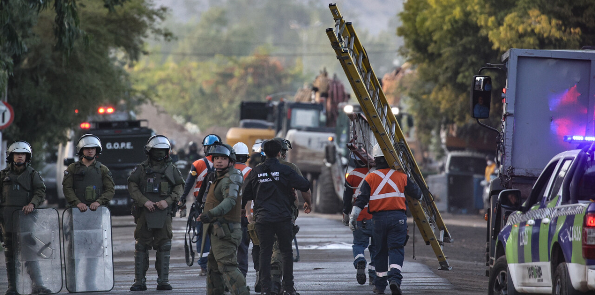 Terminó el desalojo de la Toma Dignidad: Retiraron más de mil toneladas de escombros