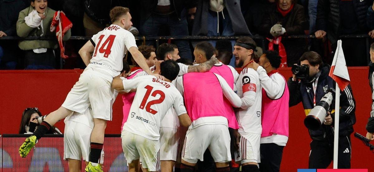 Sevilla venció con lo justo al Athletic y respira en La Liga de España: Gabriel Suazo fue titular