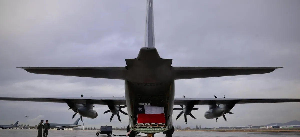 Gobierno despacha avión C-130 de la FACH con seis toneladas de ayuda humanitaria a la región de Coquimbo