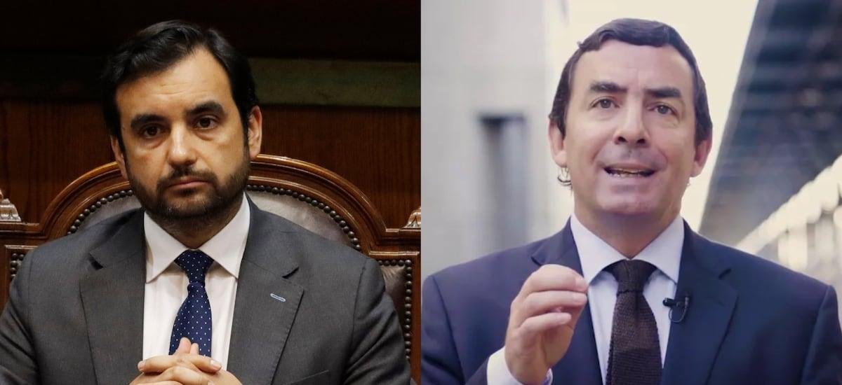 Jaime Gajardo y Fernando Rabat sostienen reunión bilateral por traspaso de mando en Justicia