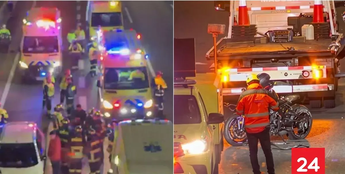Tres muertos tras choque de motos en plena Ruta 5: qué se sabe del accidente múltiple