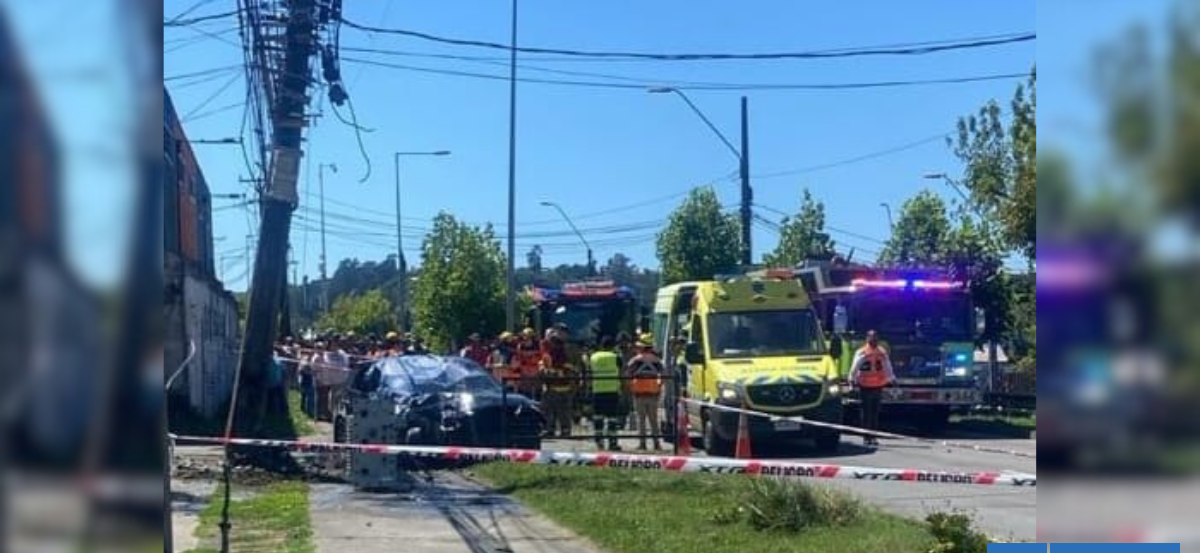 Revelan que fallecido en accidente en Coronel iba de copiloto y tenía 17 años