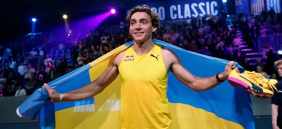 Lo hizo otra vez: Armand Duplantis establece nuevo récord mundial en salto con garrocha en el Mondo Classic
