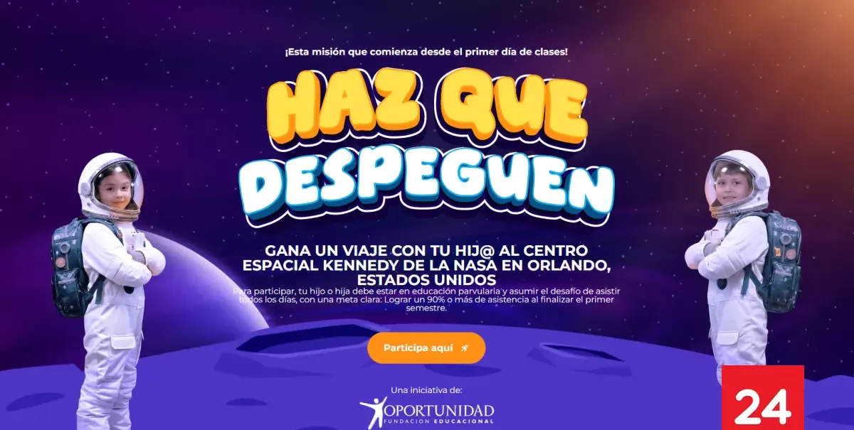 Revisa los requisitos: así puedes ganar un viaje a la NASA por asistir a clases