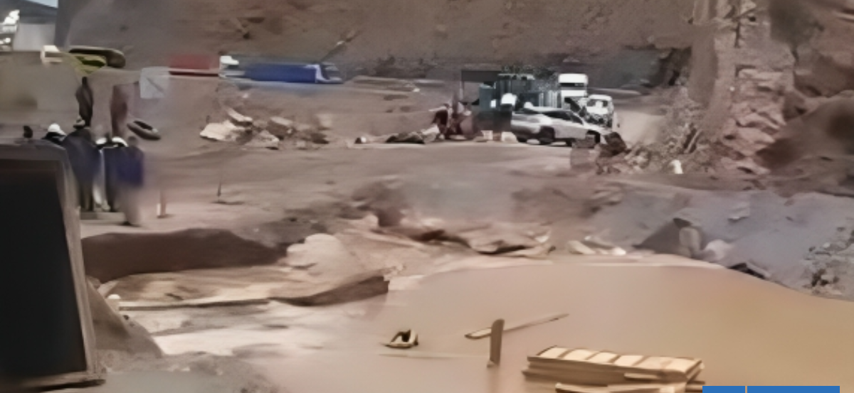 Suspenden tránsito en la Ruta 11 CH, que conecta Arica con Bolivia, por socavón tras fuertes lluvias