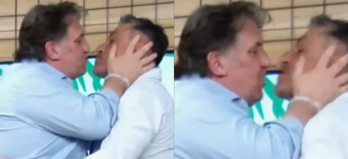 “Una vez me encajó un pi...”: con calugazo y corrida de mano fue la reconciliación de Solabarrieta y Tudor