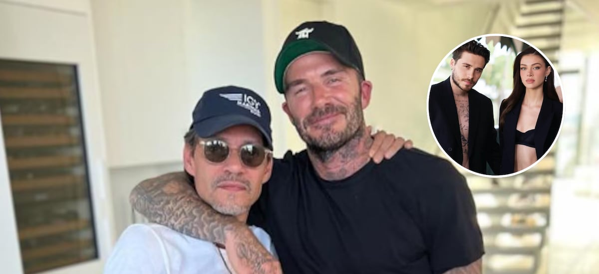 “Lo que se está contando...”: Marc Anthony rompió el silencio y se refirió al escándalo familiar de los Beckham