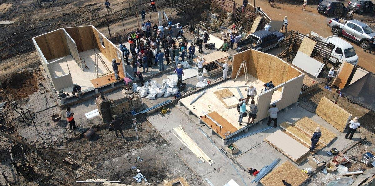 Viviendas industrializadas se perfilan como clave en la reconstrucción de Biobío y Ñuble
