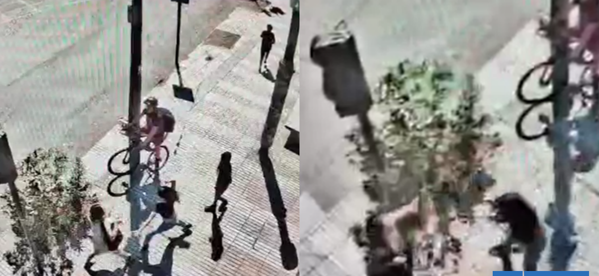 Detienen a nueve personas en La Reina tras violento asalto tipo "Jauría" afuera de estación de Metro