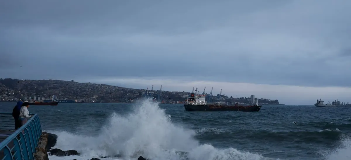A partir de este sábado: pronostican marejadas desde el Golfo de Penas hasta Arica