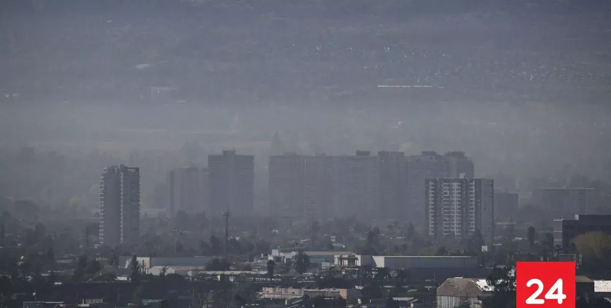 Extienden alerta ambiental en Santiago para este lunes por mala calidad del aire
