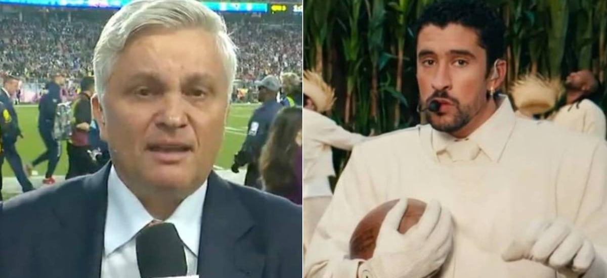 “Se vale tener una lágrima en el ojo“: periodista llora en vivo tras histórico concierto de Bad Bunny en el Super Bowl