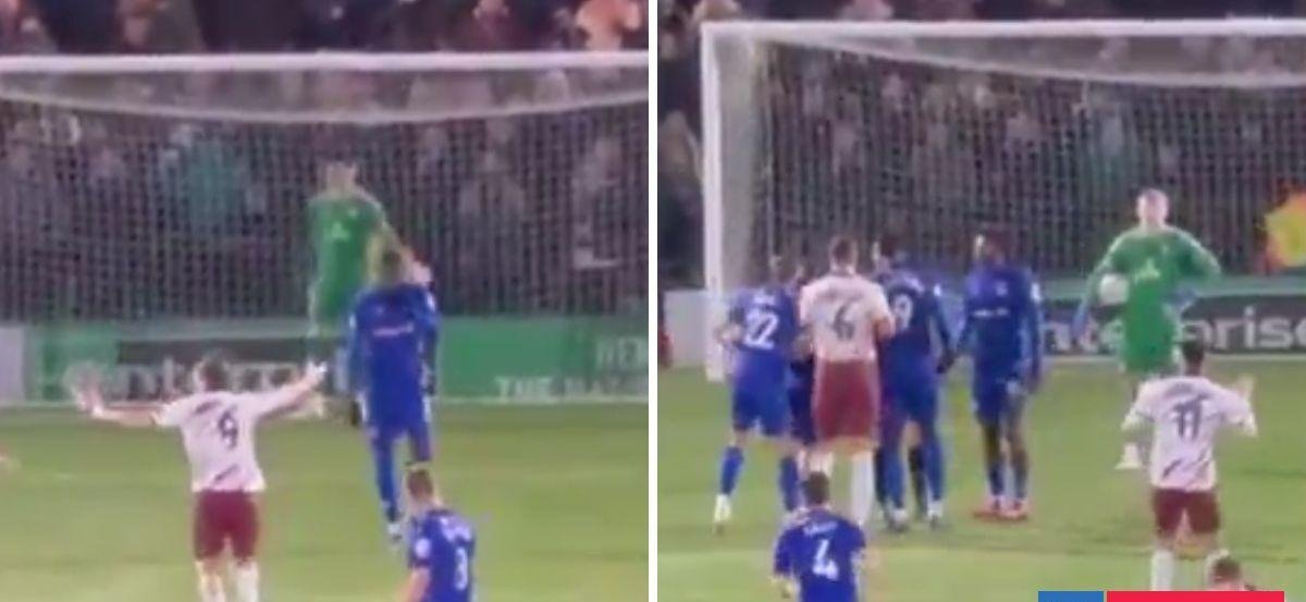 El peor penal de la historia: jugador inglés intentó amagar a arquero y ridículo da vuelta al mundo