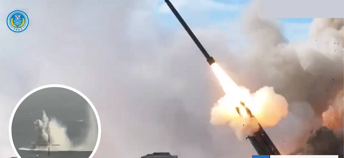 China intensifica ejercicios cerca de Taiwán con lanzamiento de misiles en siete zonas marítimas