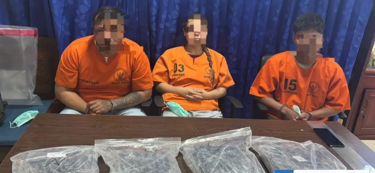 Capturan a pareja de chilenos ingresando cocaína a Indonesia: arriesgan cadena perpetua o muerte