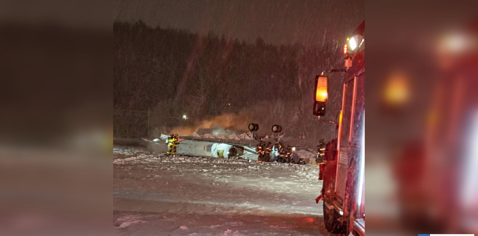 Avión privado con ocho personas se estrella en Maine, EEUU, en medio de fuerte ola polar