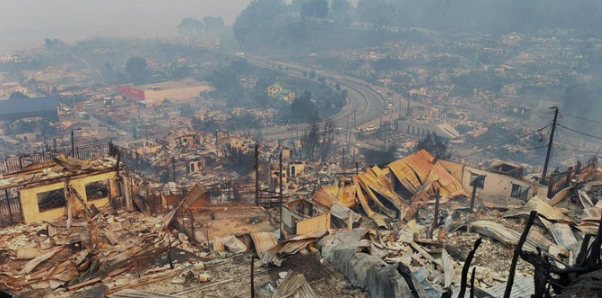 Seis regiones en alerta: CONAF activa Botón Rojo por riesgo de incendios forestales