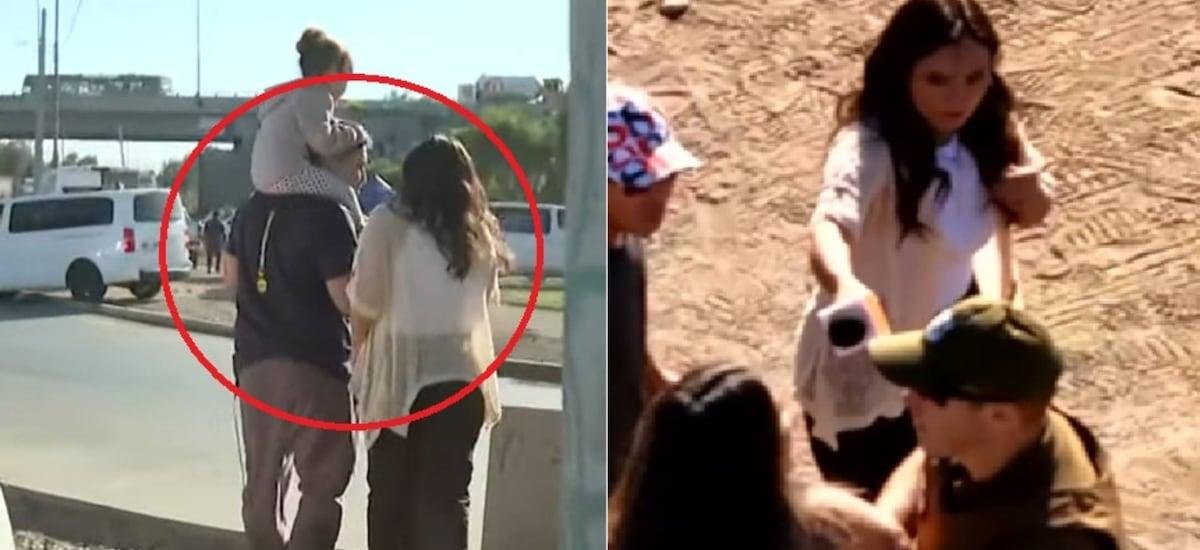 “¡¿Quién te dijo esa hu...?!”: poblador de toma de Maipú enfurece con pregunta de Daniela Muñoz y lanza cobarde respuesta