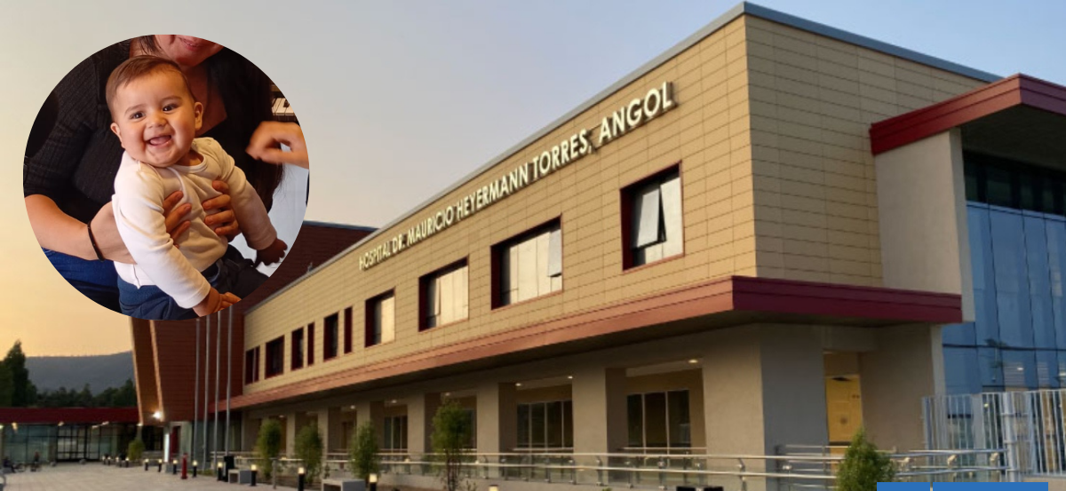 Bebé necesita cirugía urgente por afección en el cráneo: acusan lento actuar de Hospital de Angol