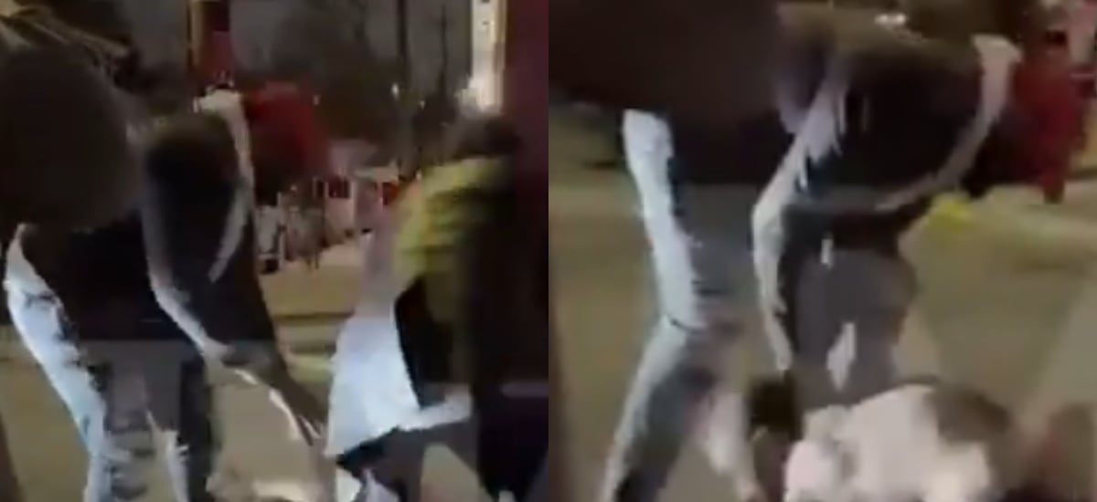 Reconocido actor es grabado peleando afuera de un bar: lo llevaron detenido