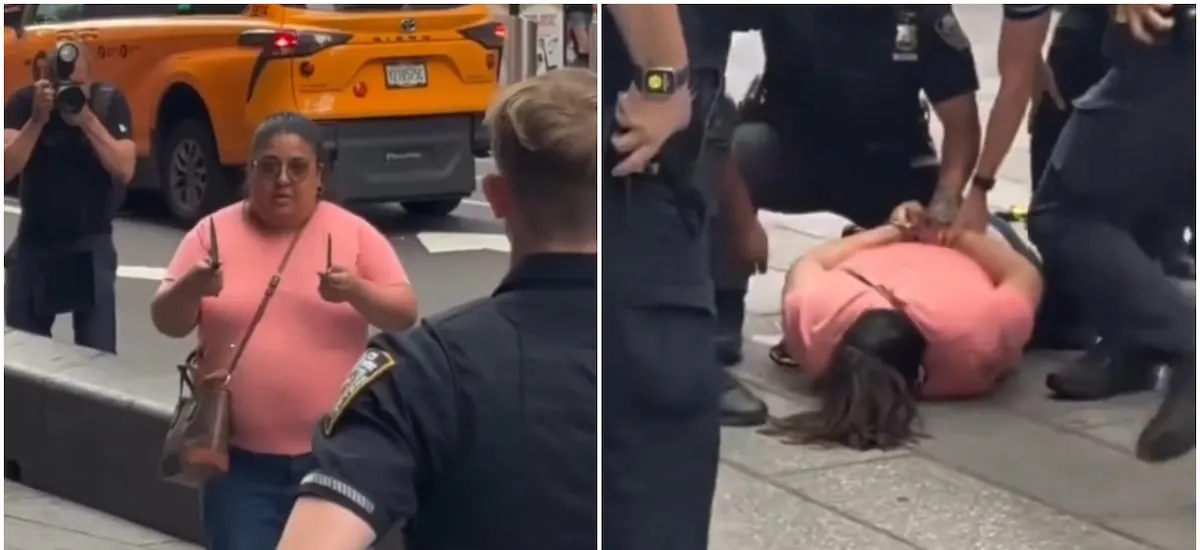Policía abatió a mujer que apuñaló a dos personas en pleno centro de Nueva York: una de las víctimas falleció