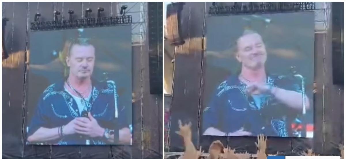 Mike Patton ofrece minuto de silencio (y un poderoso grito) a víctimas de los incendios