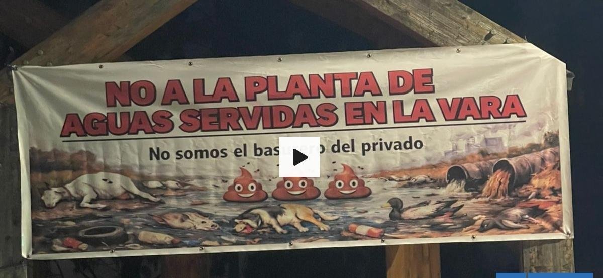 "No somos el basurero del privado": vecinos rechazan planta de aguas servidas en Puerto Montt