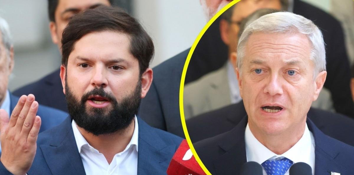 Reunión entre Boric y Kast termina abruptamente por desencuentro sobre cable chino: "Ha llegado exigiéndome que me retracte"