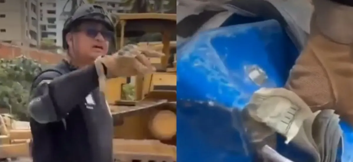 Video: policías venezolanos fueron sorprendidos robando dinero en medio de emergencia tras terremoto