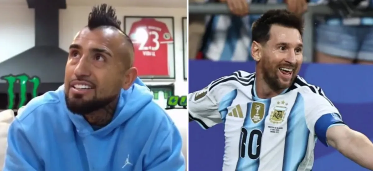 Arturo Vidal se rinde ante Messi tras su triplete en el Mundial 2026: “Ese hueón es de otro planeta”