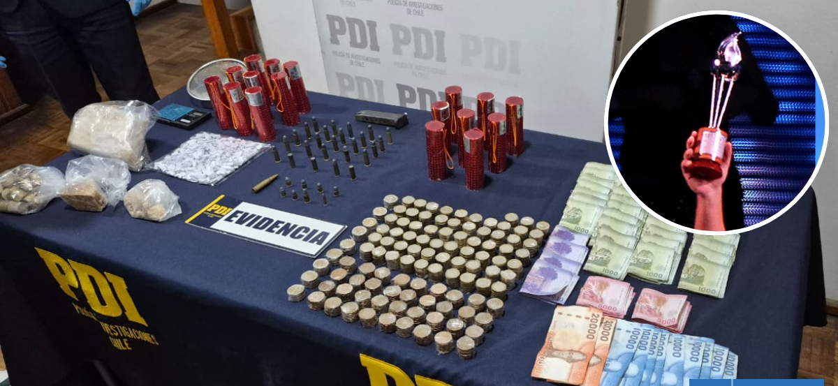 Detienen a hombre que habría robado gaviota de oro y antorcha desde set de Canal 13 en Viña del Mar