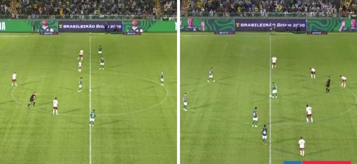 Y nadie dijo nada: Palmeiras inició en los dos tiempos en victoria ante Fluminense por Brasileirao