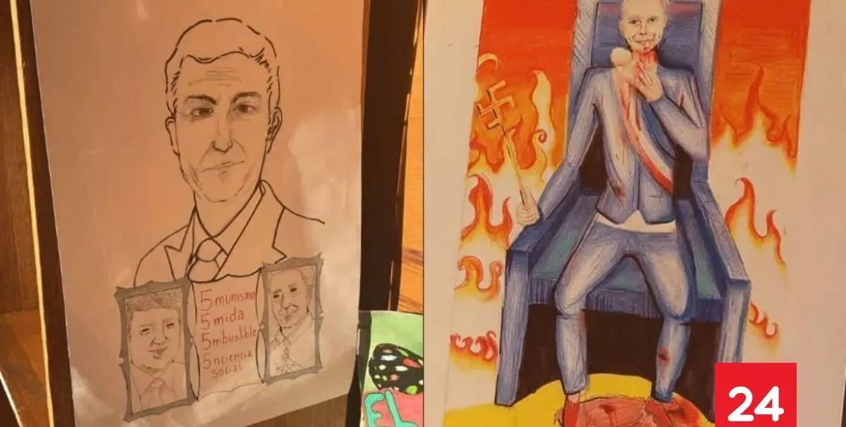 Gobierno indagará exhibición cultural en Vallenar por dibujos de estudiantes alusivos a Kast