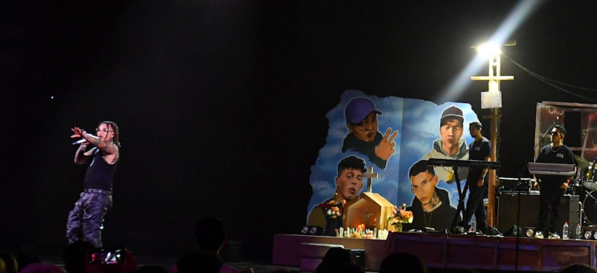 Quiénes eran los mártires de la música urbana que Pablo Chill-E llevó en un mural a Viña 2026