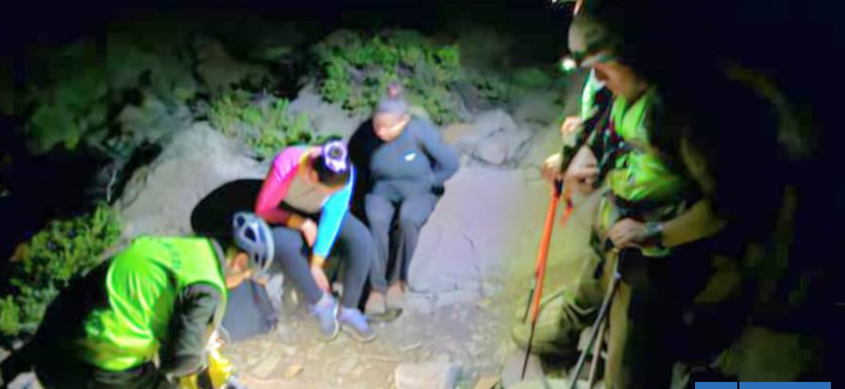 Carabineros rescata a 2 mujeres extraviadas en Laguna Huemul: ya van 16 rescatados este año en la zona