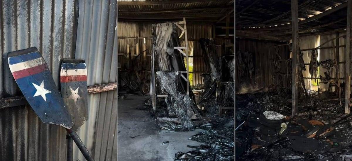 “Cerca de $2 mil millones en pérdidas”: Incendio destruye las instalaciones de los equipos de remo y canotaje del Team Chile