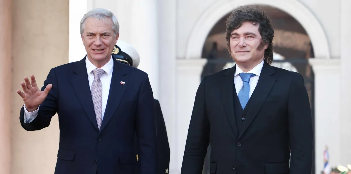 Kast entrega apoyo de Chile a Argentina por Malvinas y Milei anuncia sanciones contra empresas que operen en las islas