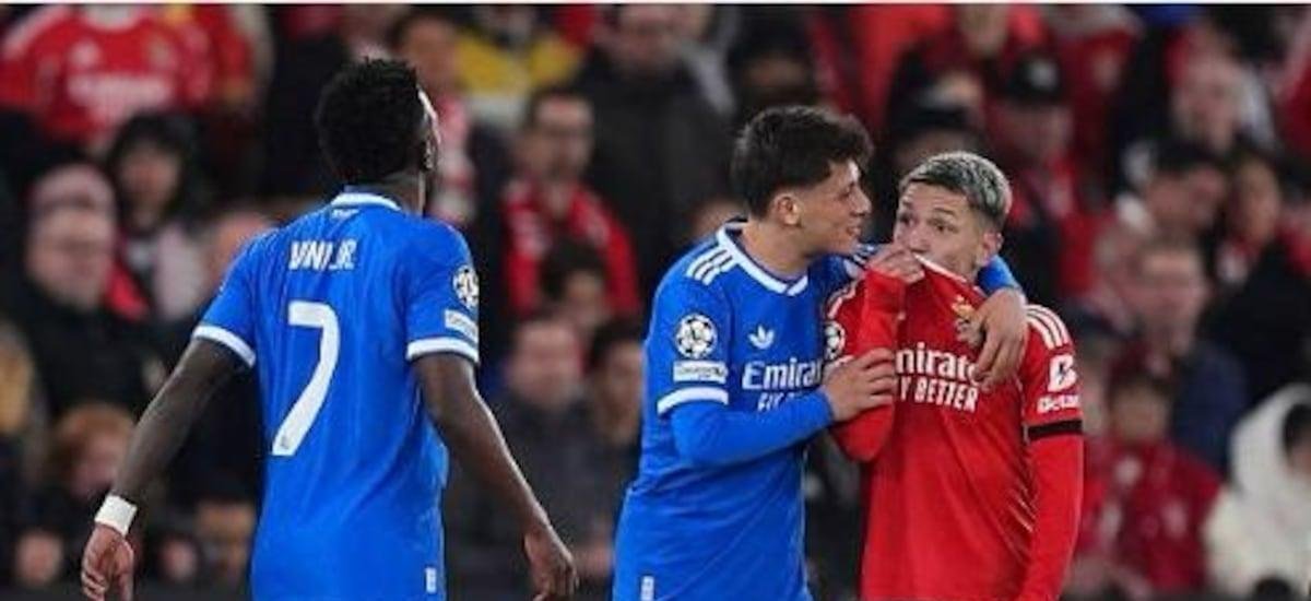 En Argentina defienden a Prestianni y aseguran que llamó “hermano” a Vinícius Jr. en el polémico duelo de la Champions