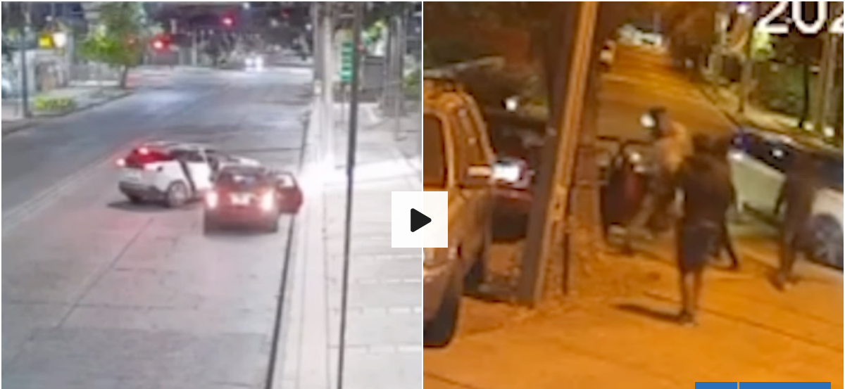 VIDEO | "Andamos robando igual": delincuentes cometen encerrona a otro grupo de ladrones en La Florida