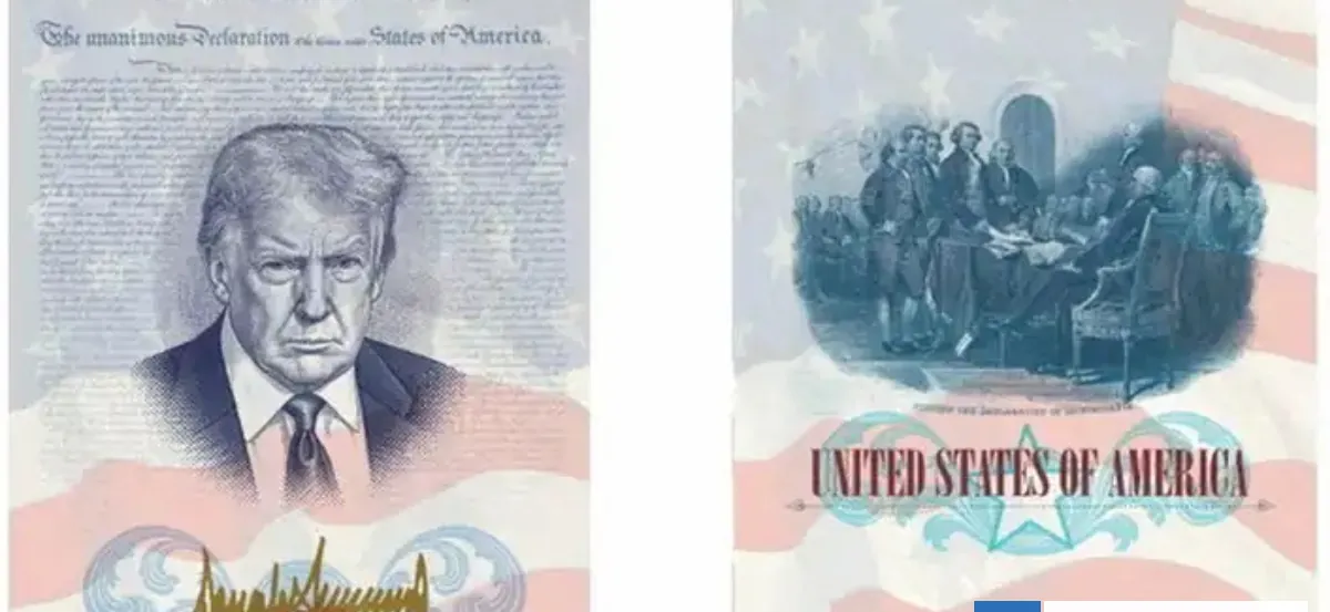 La cara de Trump estará en el pasaporte de EEUU: país tendrá edición limitada por su aniversario