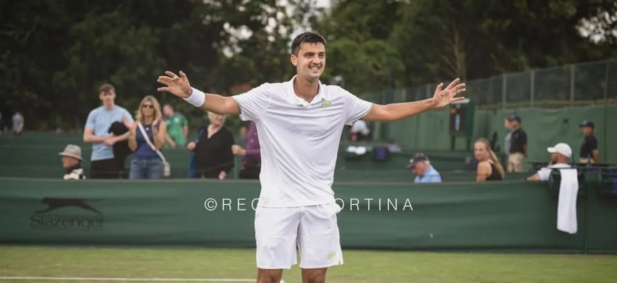 Tomás Barrios se instala en la ronda final de la qualy de Wimbledon