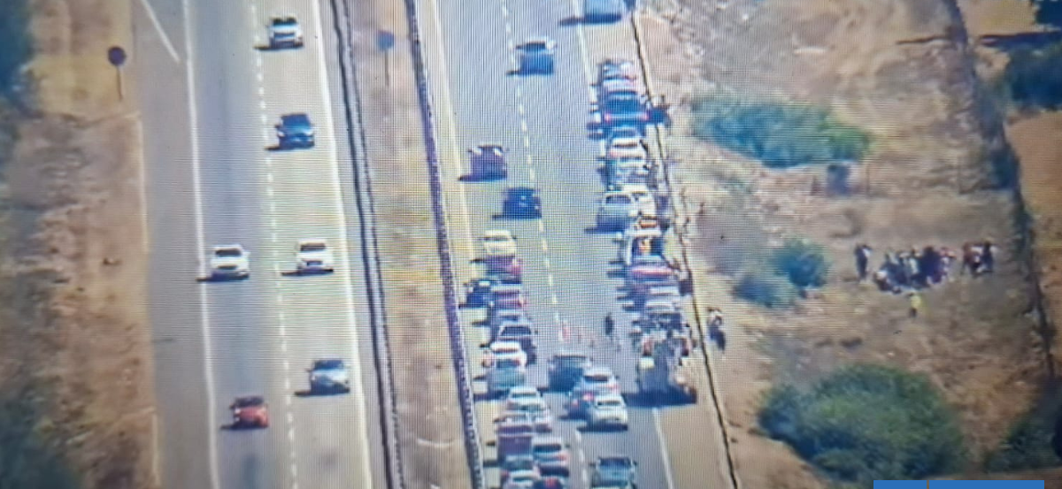Volcamiento de un vehículo menor deja un fallecido y cuatro lesionados en la Ruta 68