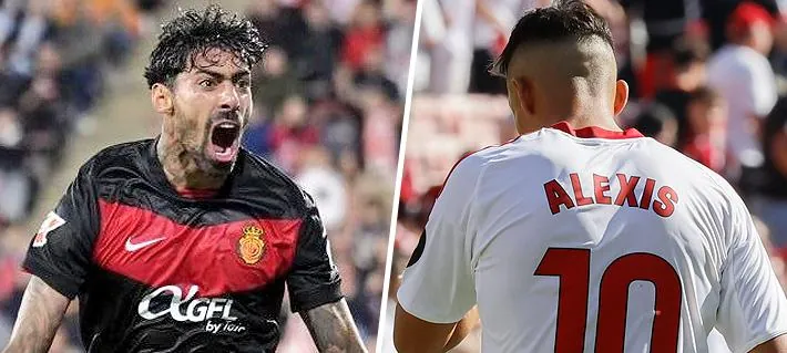 Más sufrimiento para el Sevilla de Alexis y Suazo: Triunfo de Mallorca los complica en su lucha por no descender en España