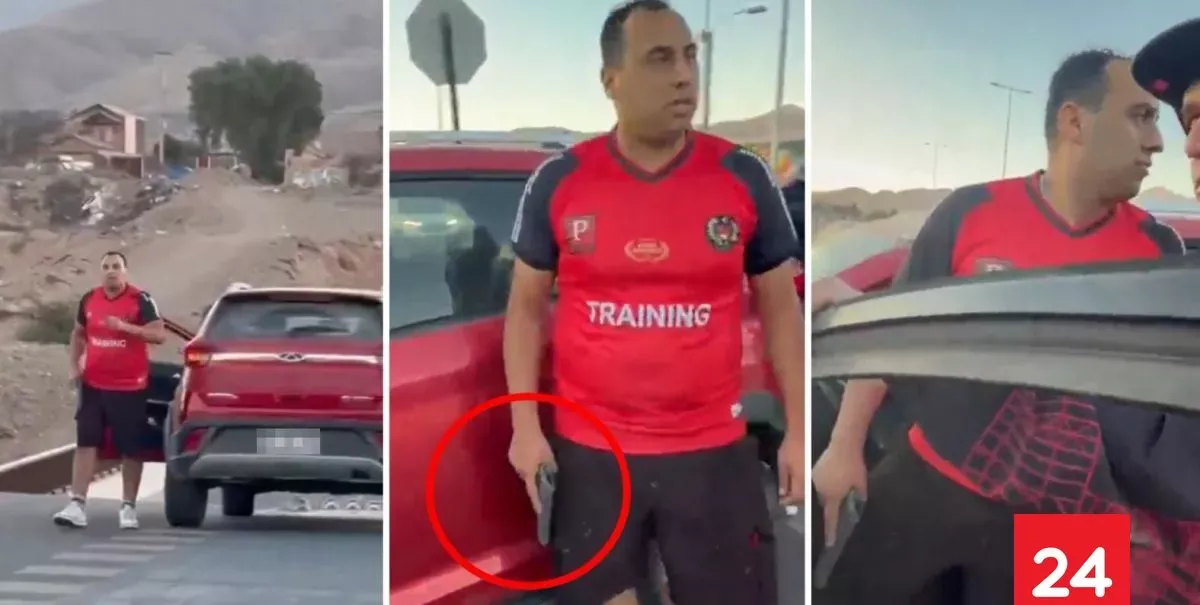 Carabineros investiga a funcionario que exhibió arma tras partido de fútbol amateur