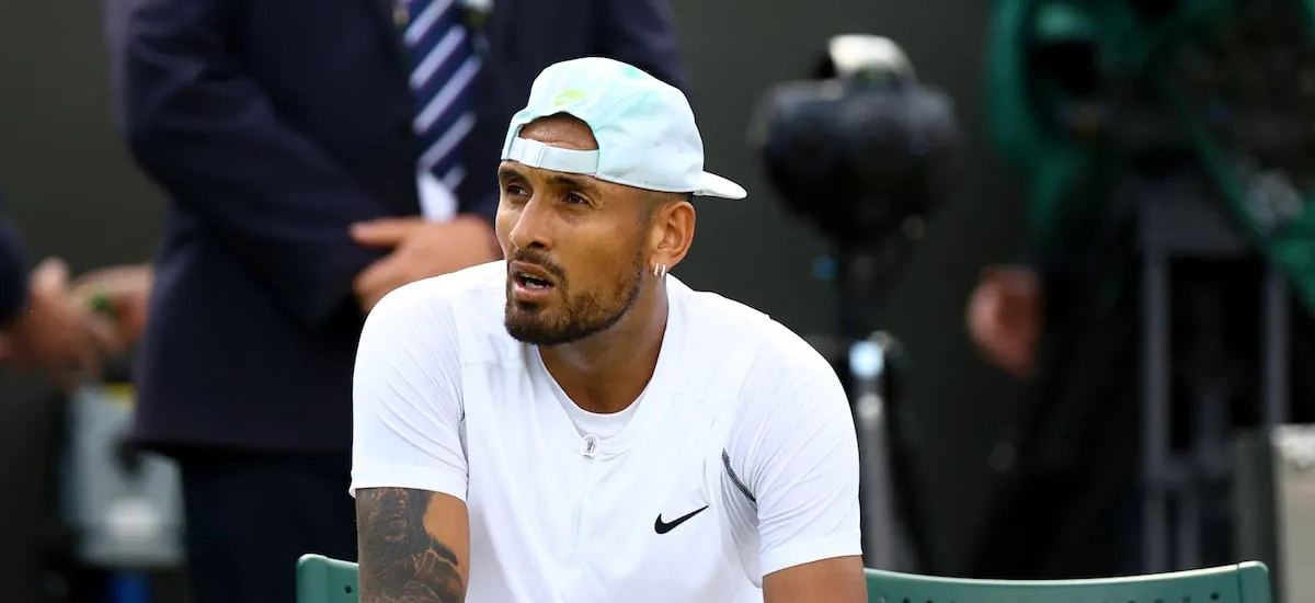 Golpe en el tenis mundial: Nick Kyrgios es suspendido tras dar positivo por cocaína