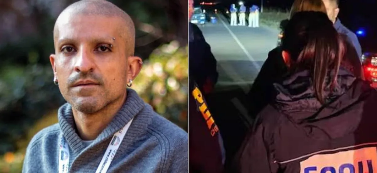 Escritos con plumón en ambos brazos: los mensajes políticos con los que fue encontrado Rodrigo “Pelao” Vade