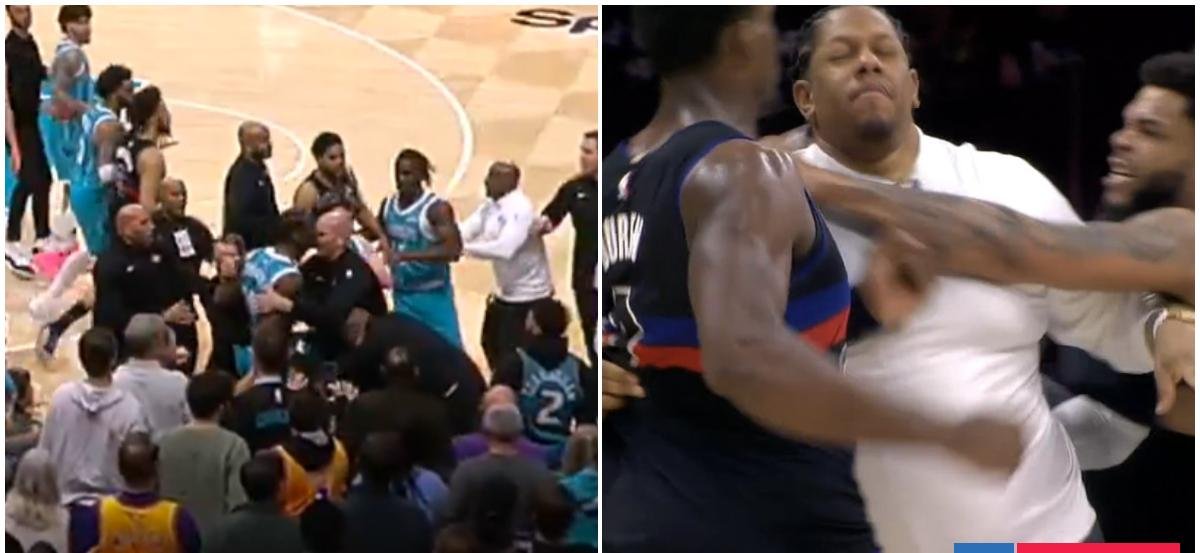 Pelea con cuatro expulsados marcó nueva jornada de NBA: Thunder y Cavs brillaron en caótica noche